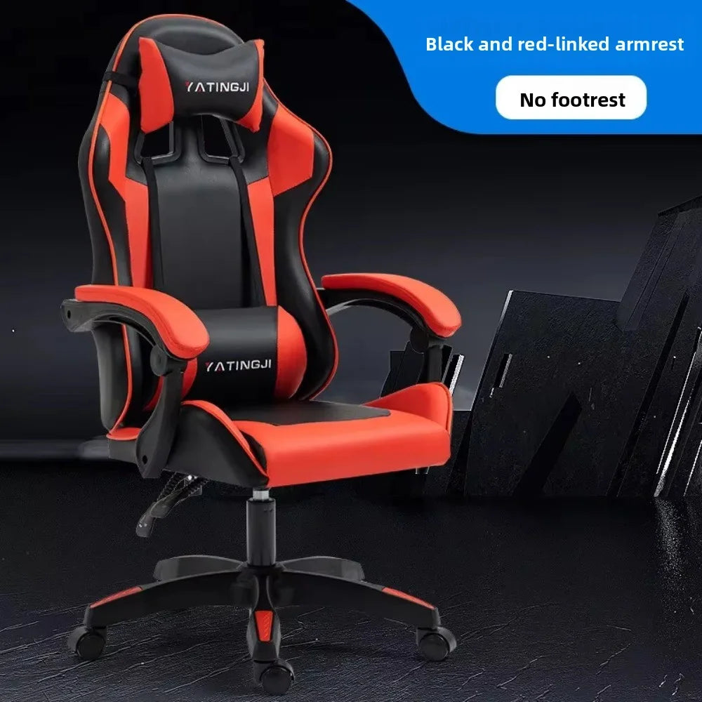 Gaming Gaming Chair Ergonomic Comfortable Leather Gaming Chair Reclining Lifting High Back Rotating Racing Gaming Chair