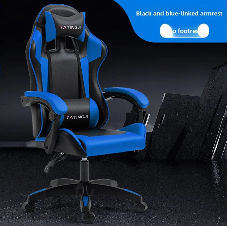 Gaming Gaming Chair Ergonomic Comfortable Leather Gaming Chair Reclining Lifting High Back Rotating Racing Gaming Chair